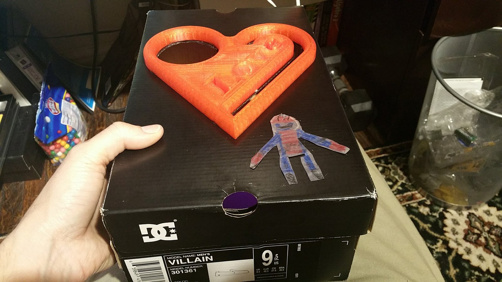 Yuvalı Sevgililer Günü Kutusu Dekorasyonu T2106090