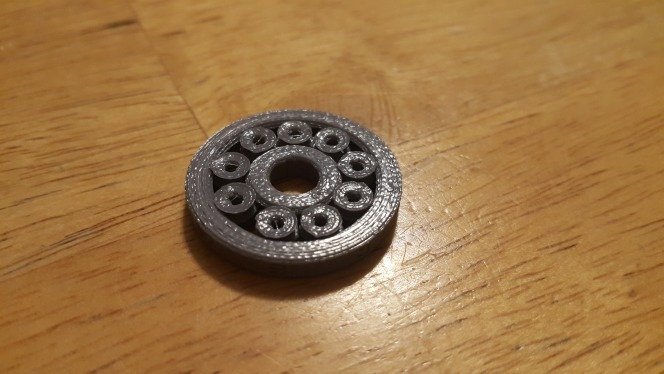 0,4 mm Nozul için Mükemmel 3D Baskılı Rulman (yerinde baskı) T3494813 0,4 mm Nozul için Mükemmel 3D Baskılı Rulman (yerinde baskı) T3494813