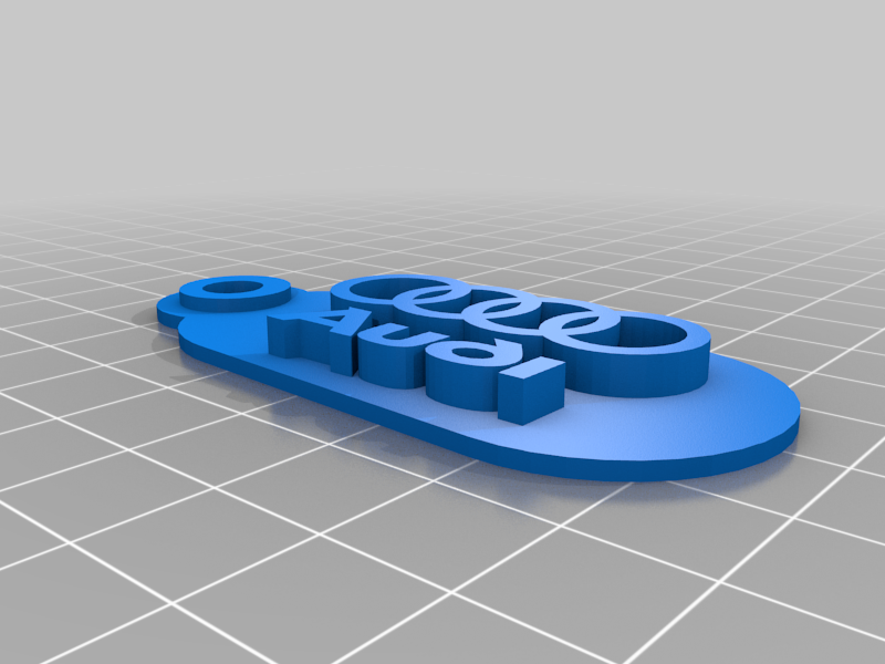 Audi Anahtarlık - A7/ A5 / A4 / A3 / Q7 / Q5 / Q3 / TT / R8 için uygundur - Ve geri kalan her şey T1402130