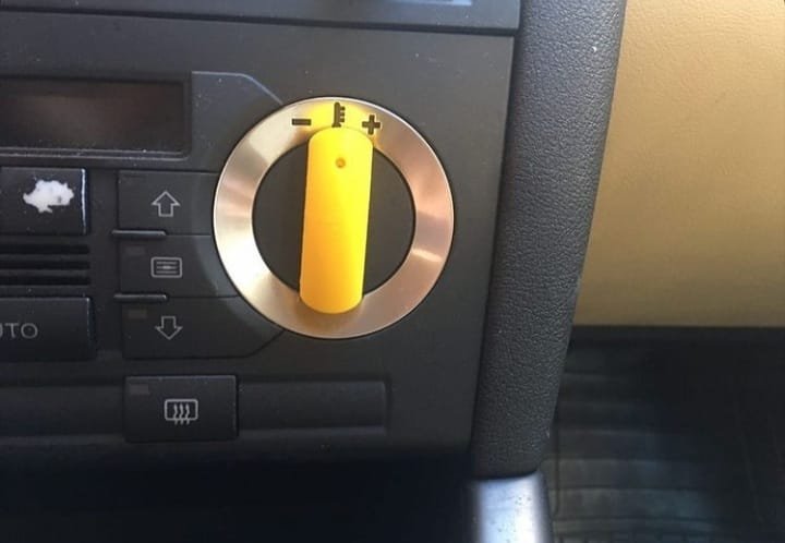 Audi A3, A4, A6 klima butonu değişimi T5139398 Audi A3, A4, A6 klima butonu değişimi T5139398