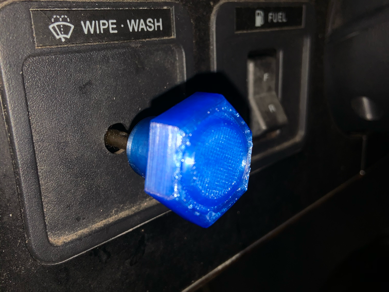 1977 Ford F150 Silecek düğmesi T3108037