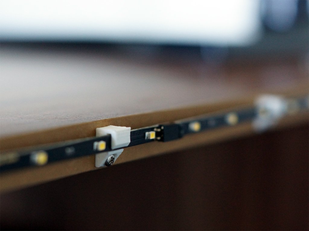 3mm Led Şerit Tutucu / Klipsli vidalı montaj T404004