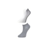 Gri ve Beyaz Kadın Bilek Çorap 9 çift