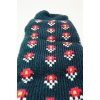 Kalın Kışlık Kadın Soket Çorap Yünlü Havlu Ev Giyim Patik  Desen 2 Lacivert