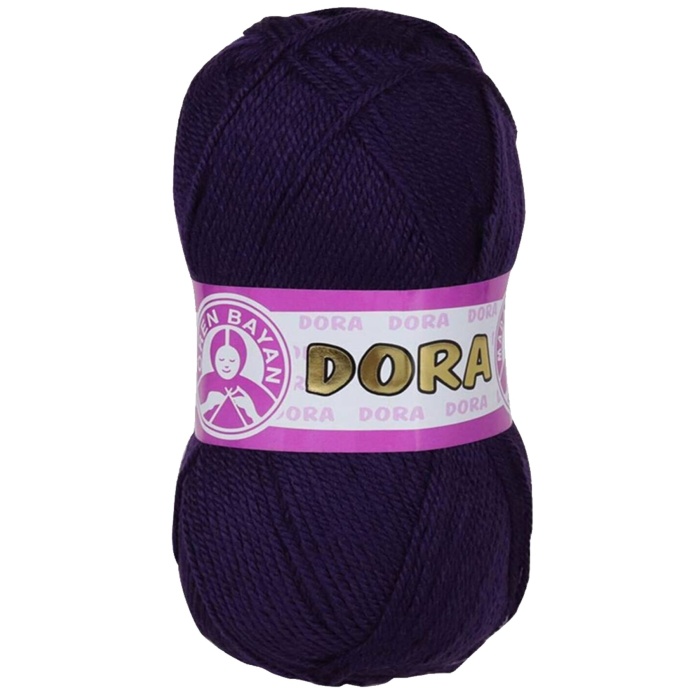 Dora El Örgü İpi Yünü 100 gr 060 Koyu Mor
