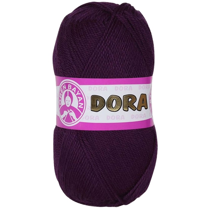Dora El Örgü İpi Yünü 100 gr 061 Mürdüm