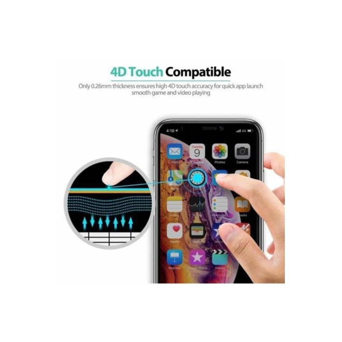 Iphone 12 Pro Max Uyumlu Hayalet Ekran Gizli Tam Kaplayan Kırılmaz Cam Seramik Ekran Koruyucu Film