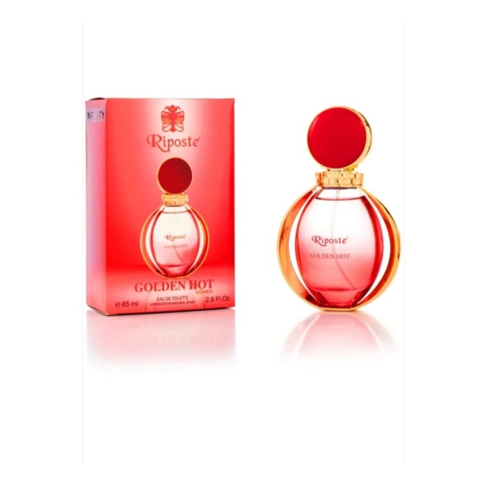 Riposte 24 Saat Etkili Kadın Parfüm - Golden Hot - For Women 85 Ml