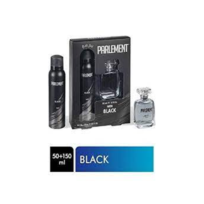 Parlement 50 Ml Black Erkek Parfüm + 150 Ml Deodorant Seti