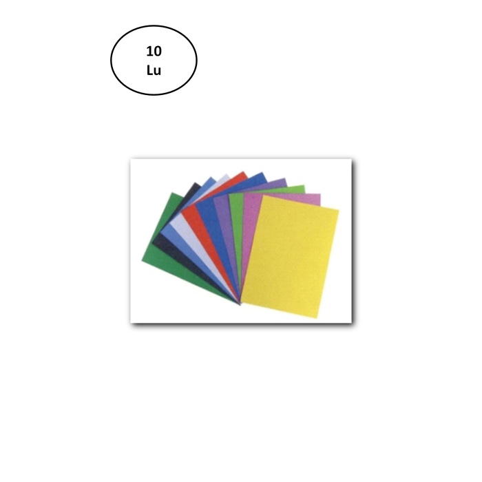 Keskin Color 50x70 Sedefli Fon Kartonu 10 Lu Karışık Renk