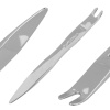 CARSTAR SV2 ARAÇ İÇİ SES SİSTEMİ SÖKME LEVYESİ KROM KAPLAMA ÇELİK (5X165MM)