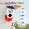 POWERMASTER PM-26240 KUMANDALI SOLAR SESLİ IŞIKLI 120DB ALARM SİSTEMİ