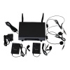 WESTA WM-202T 1 ALICI + 2 YAKA (LAVALİER) KABLOSUZ UHF TELSİZ MİKROFON SETİ