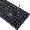 HELLO HL-4809 STANDART KABLOLU SİYAH USB Q KLAVYE