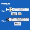 WKSET-6810 37477X7 37478X7 V7DU-580DCA/B 14 ADET LED BAR