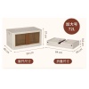 SUNUP SN-25881 40X64X37CM 72L KATLANABİLİR SAKLAMA KUTUSU