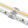 POWERMASTER 10MM ÇİFT UÇLU KONNEKTÖR - COB LED ŞERİT ARA KONNEKTÖRLERİ 2PİN BAĞLANTI