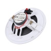 MAGICVOICE MV-6724 13 CM 6 WATT 8 OHM 5 BEYAZ TRAFOSUZ ALÇIPAN HOPARLÖR