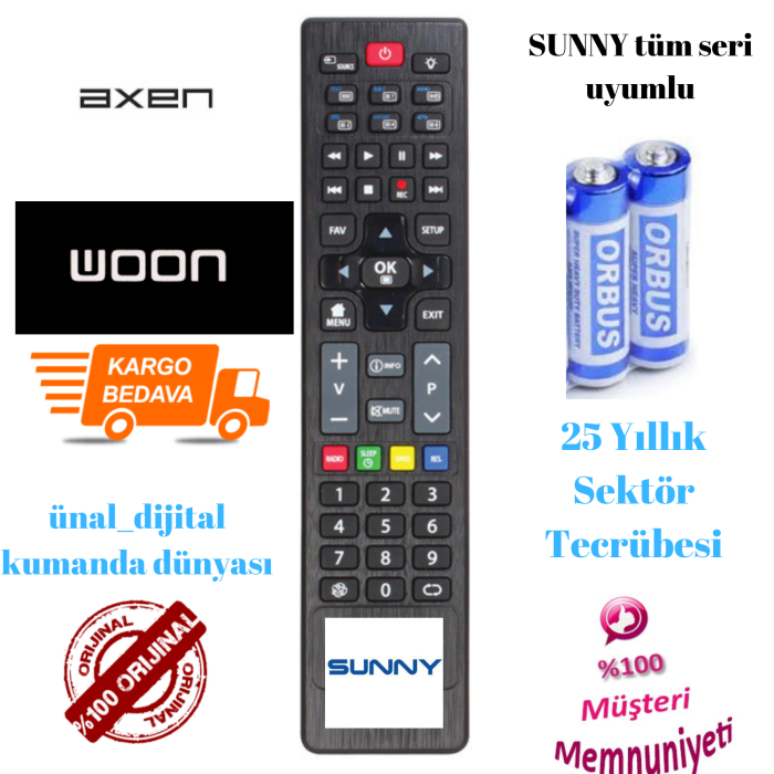 Sunny-Axen-Woon Led Tv Kumandası