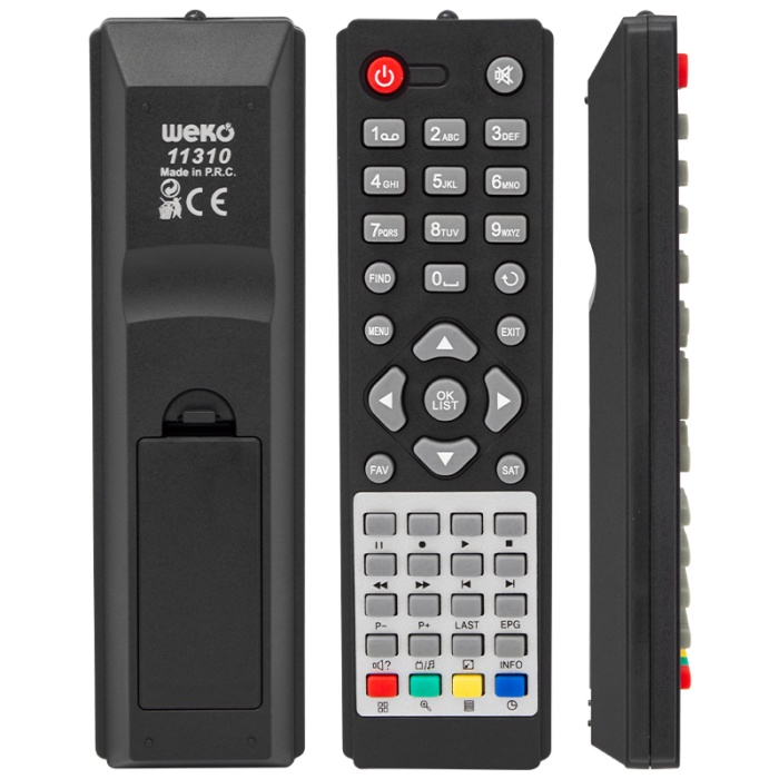 WEKO KR NEWWAVE SD*MERSAT HANDY SD*BENJAMİN BJ-7400 MİNİ SD*KANKY SD UYDU KUMANDASI