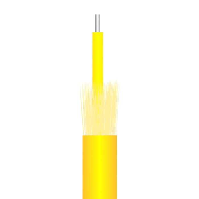 FİBER KABLO SARI 1 HAT LSZH 1000 MT RULO (ONE LINE FIBER)
