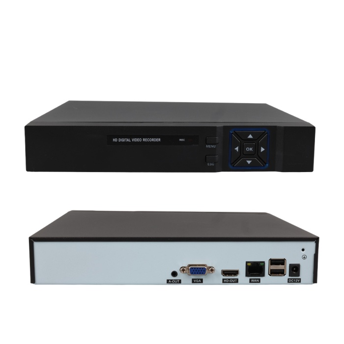 DRK NVR 8010 10 KANAL 8MP H265+ NVR KAYIT CİHAZI