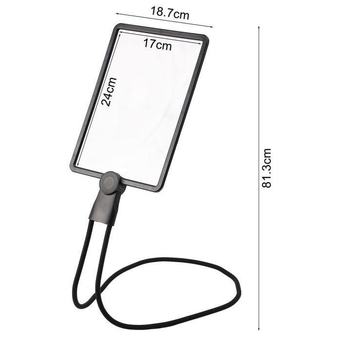 SUNUP SN-26402 TELEFON - TABLET - KİTAP BÜYÜTECİ AYARLANABİLİR ESNEK AKROBAT (240X170MM)