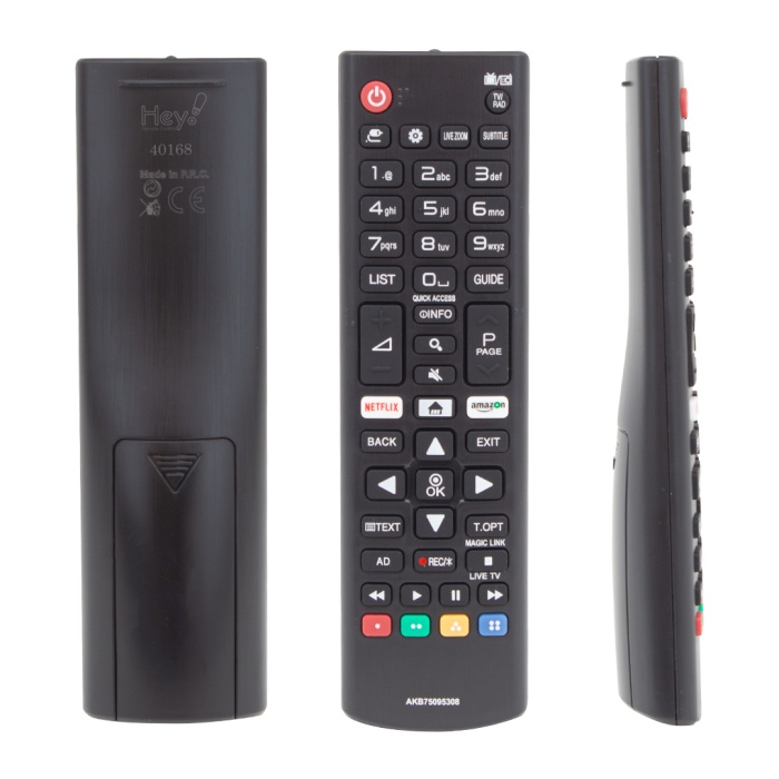 HEY KL LG NETFLIX-AMAZON TUŞLU LCD LED TV KUMANDA (AKB75095308CAS65BN708) (40168=16961)