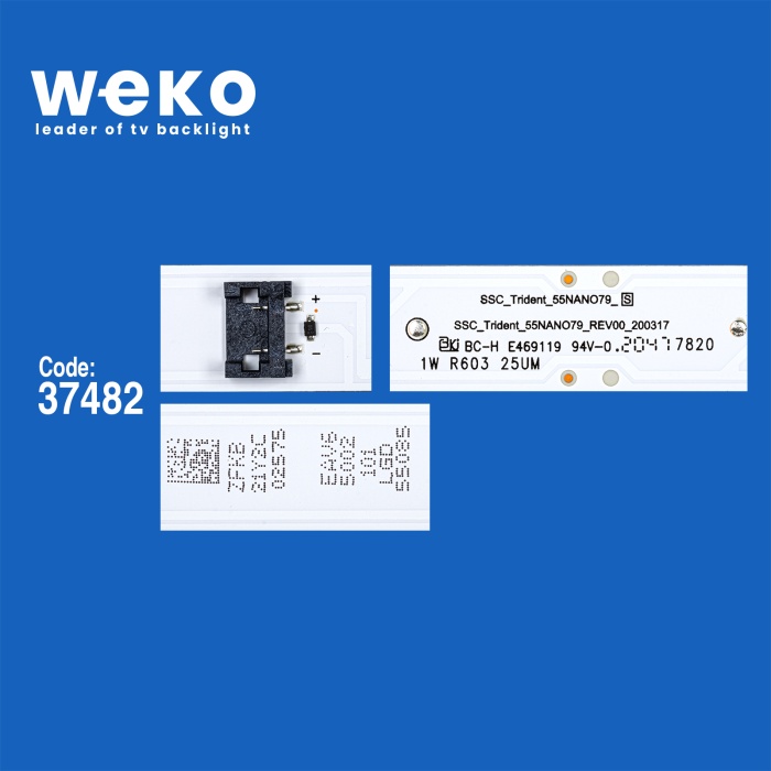 WKSET-6814 37482X4 SSC_TRIDENT_55NANO79_S 4 ADET LED BAR