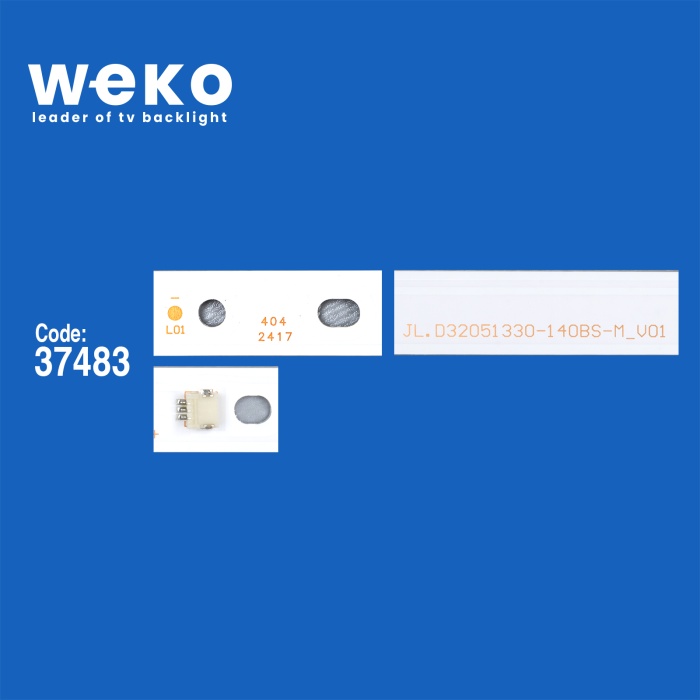 WKSET-6815 37483X2 JL.D32051330-140BS-M_V01 2 ADET LED BAR (5LED56,4CM6V)
