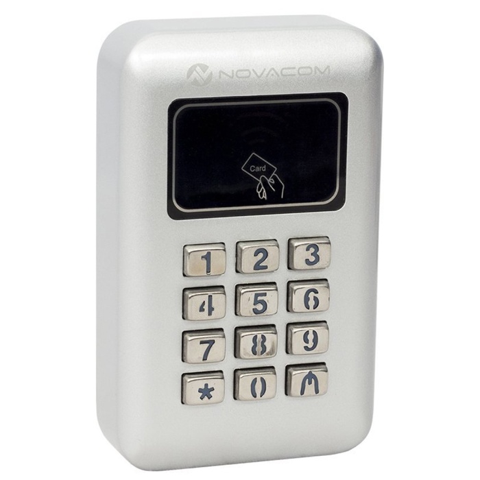 NOVACOM NC-MS03WP RFID - ŞİFREMATİK KART OKUYUCU SU GEÇİRMEZ OTOMATİK KAPI KİLİT (PİN - PROXİMİTY)
