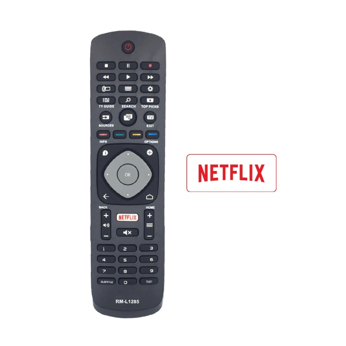 HERZ KL PHILIPS RM-L1285 NETFLIX TUŞLU LCD-LED TV KUMANDA HRL9865