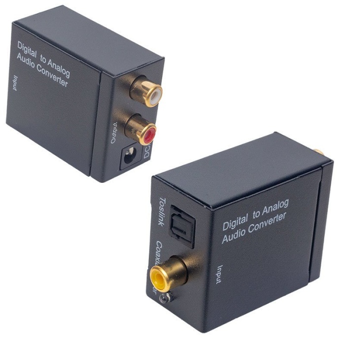 POWERMASTER PM-32145 OPTİK TO RCA ÇEVİRİCİ ADAPTÖRLÜ  (DIGITAL TO ANALOG ÇEVİRİCİ)