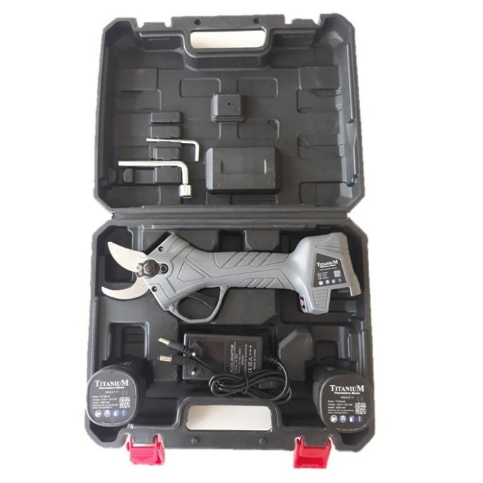 Titanium WS025 Akülü Budama Makası 2 Bataryalı 25mm