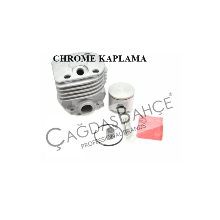 HUSQVARNA 365 TESTERE CHROME SİLİNDİR SETİ YUVARLAK BOĞAZ 48mm