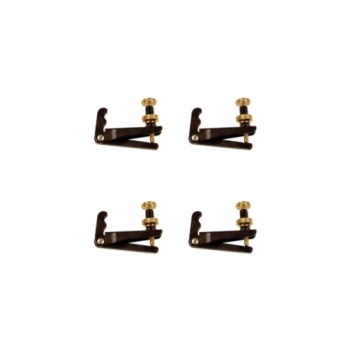 Strauss VFX-200 4/4 Siyah-Gold Keman Fix SET (4 ADET)