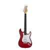 STRAUSS ST-20HHSSB-RD ELEKTRO GİTAR-METALİK KIRMIZI SET(ANFİ-SOFTCASE-ASKI-TEL-KABLO-PENA)