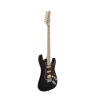 Strauss SECT-250BK ELEKTRO GİTAR HSS - SİYAH SET(ANFİ-SOFTCASE-ASKI-TEL-KABLO-PENA)
