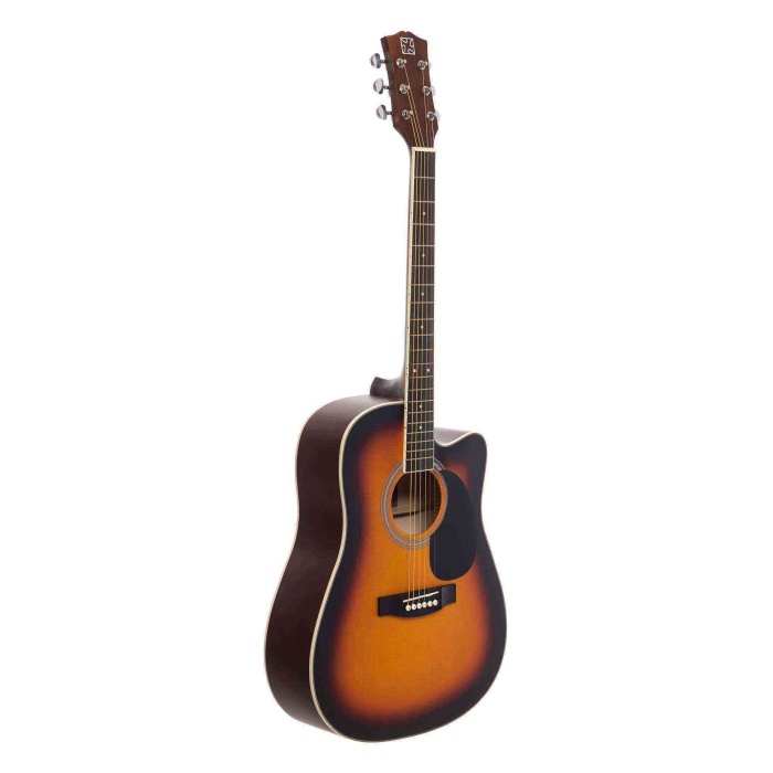 Strauss SA-210 SB Akustik Gitar - Sunburst