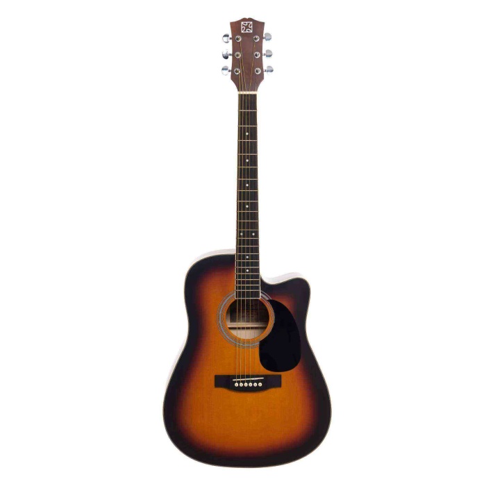 Strauss SA-210 SB Akustik Gitar - Sunburst