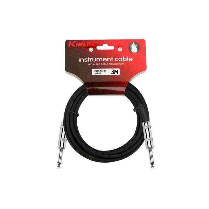 Kirlin Cable IPCV-241BK 3MT Enstruman Kablosu - Siyah