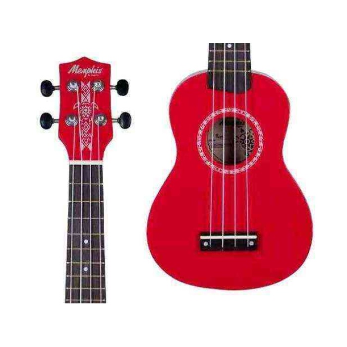 Memphis Tagima MHS-20RD Soprano Ukulele- Kırmızı