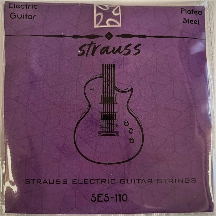 Strauss SES-110 0.10 Elektro Gitar Takım Tel