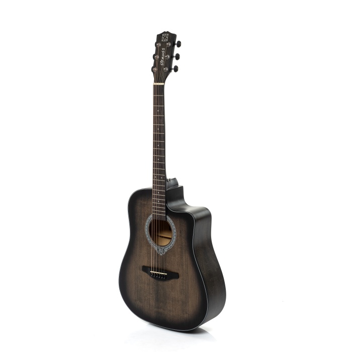 Strauss SA-215 BK Akustik Gitar - SİYAH