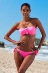 Kadın Tulum Bağcık Bikini Alt 209205 Neon Pembe