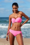 Kadın Sürgülü Bikini Alt 209206 Neon Pembe