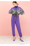 Garnili Zebra Desen Ceket