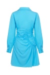 Drape Detaylı Elbise