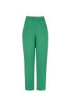 N22yn3009 Yüksek Bel Yeşil Kadın Havuç Pantolon