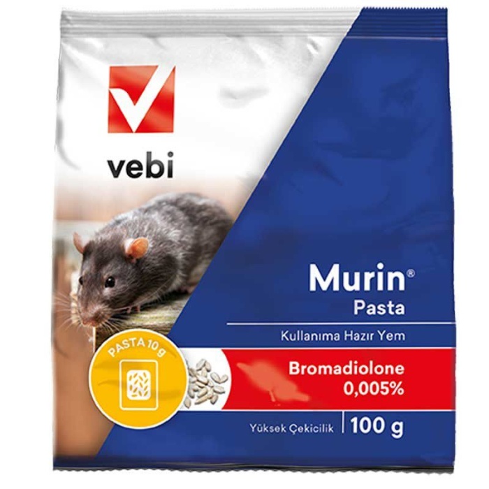 Vebi Murin Fare Pastası, Sıçan Yemi 100 Gr